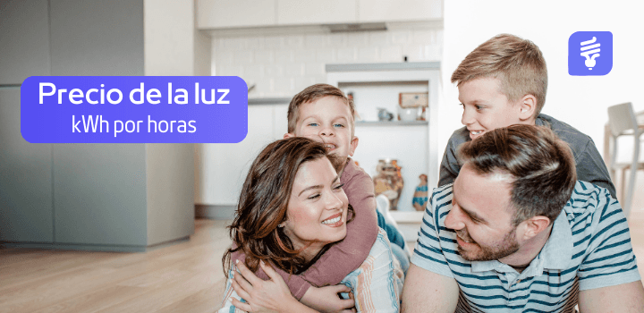 Precio de la luz en España por kWh para tarifas libres y PVPC