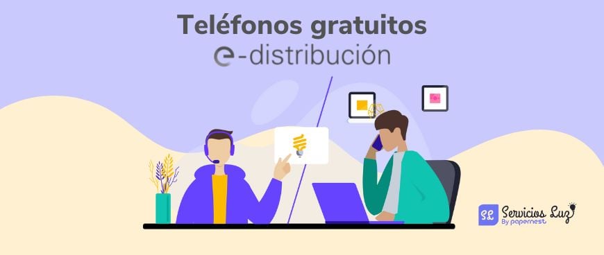 Teléfono de e-distribución (Endesa Distribución)