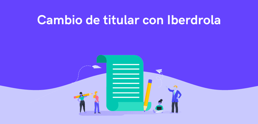 Cambio de titular con Iberdrola: online o por teléfono