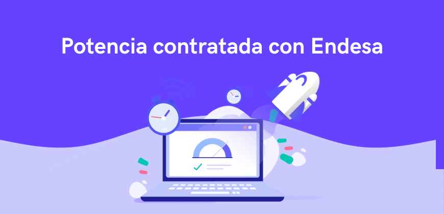 Potencia eléctrica contratada con Endesa