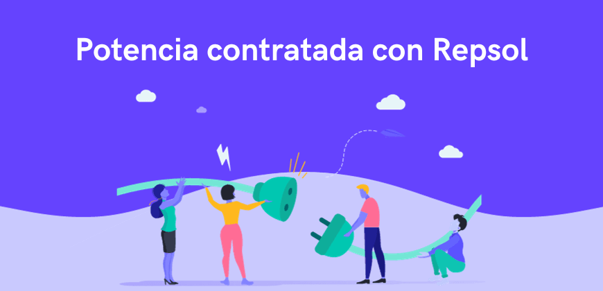 Potencia contratada de luz con Repsol: tramos y precios